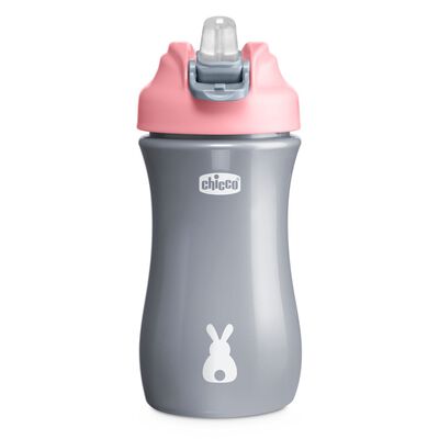 Kids Pop-Up Cup (350ml) (2Y+) (Pink)